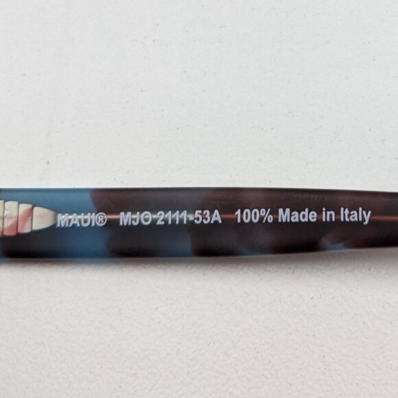 🕶️Made in Italy! Maui Jim MJO2111-53A Cat Eye Eyeglasses 52/16-135 / JLG722🕶️​ - Picture 5 of 8